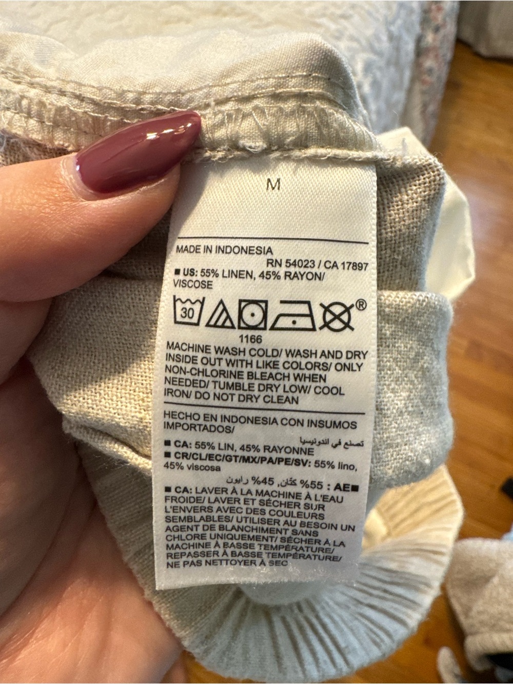 Linen pant - Picture 3 of 3
